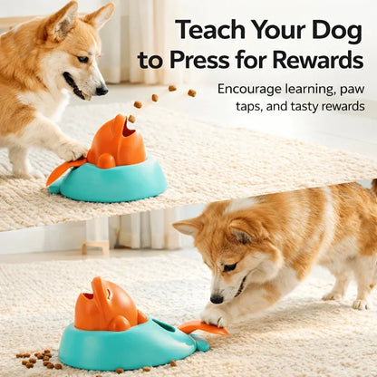 Interactive Dog Treat Launcher Puzzle Toy