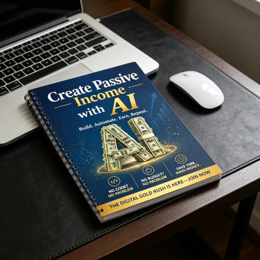 AI Passive Income & Self-Management GuideAI guide, artificial intelligence book, passive income guide, self improvement, productivity guide, digital skills, entrepreneur guide, AI strategies, personal development, business learning