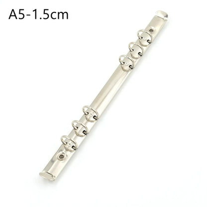 A4 B5 A5 A6 A7 B7 Loose-Leaf Spiral Notebook Metal Clip Ring