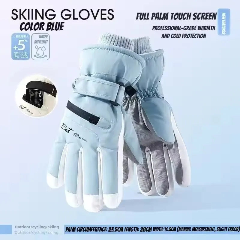 Thermal Winter Touchscreen Cycling Gloves