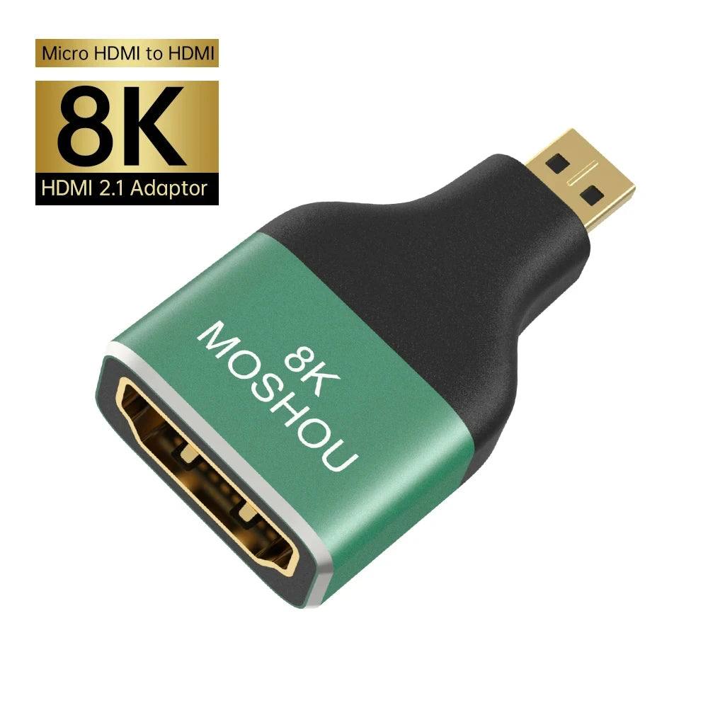 MOSHOU 8K HDMI 2.1 Adapter Cable Converter
