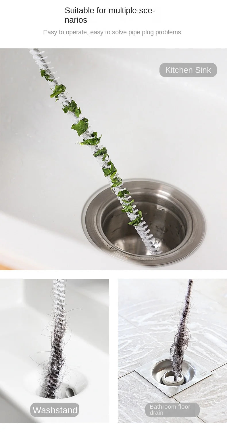 Flexible Drain Cleaning Brush