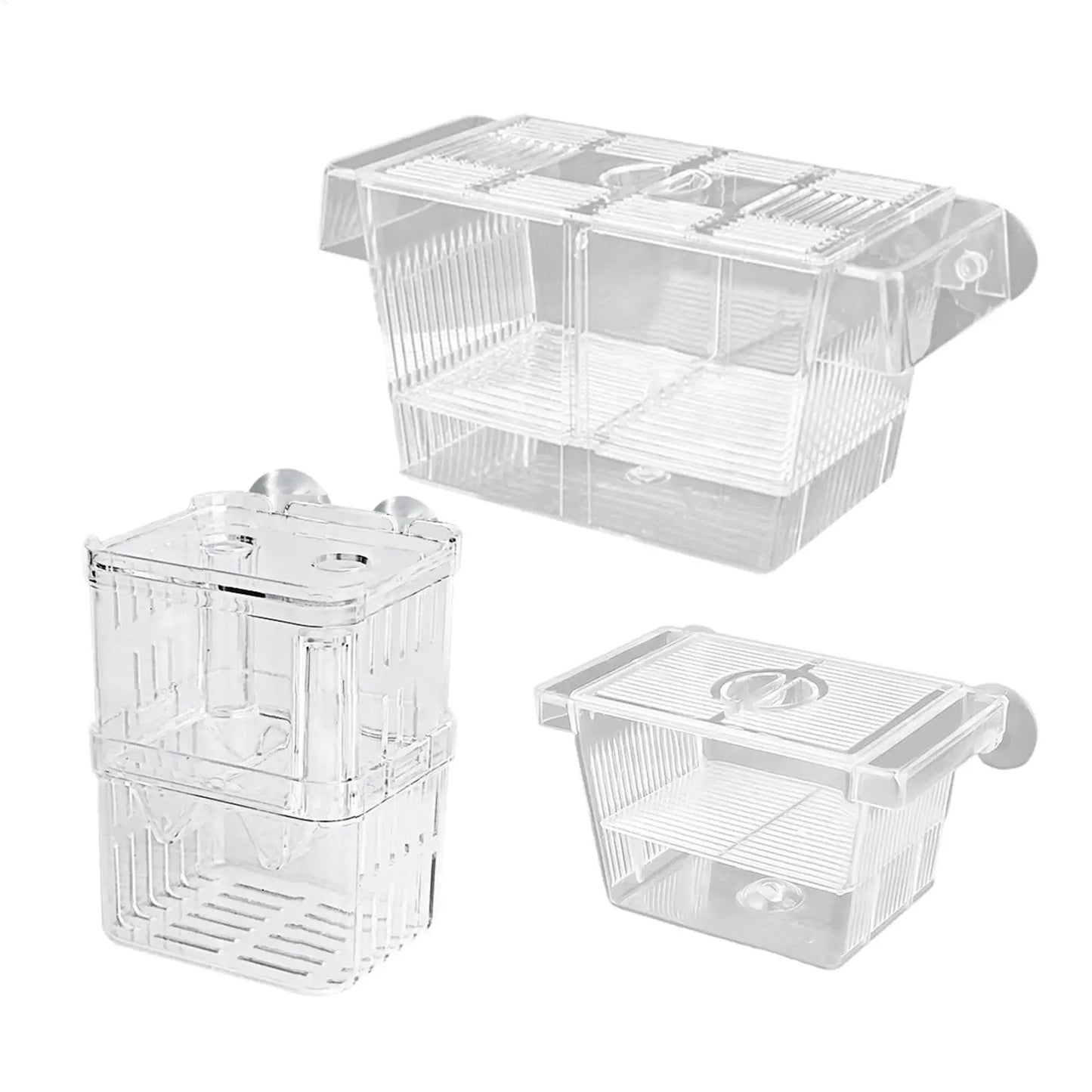 Acrylic Fish Breeding & Isolation Box for Aquariums