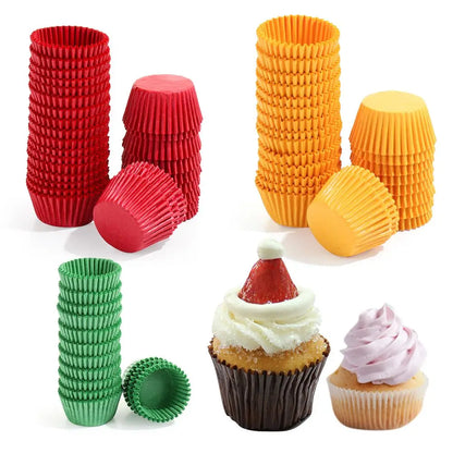 Mini Cupcake Paper Liners – Colourful Baking Cups
