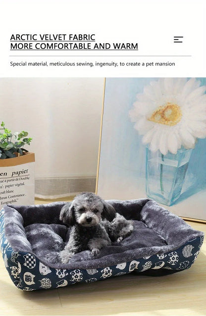 Plush Orthopedic Pet Sofa Bed