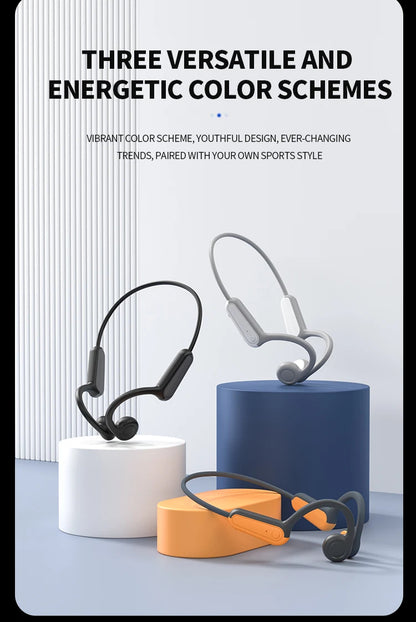Bone Conduction Bluetooth Sports Headphones