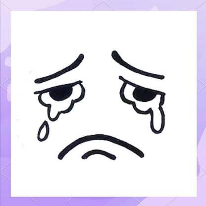 Cute Emoji Expression Stamps