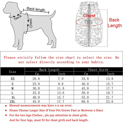Waterproof Winter Dog Jacket