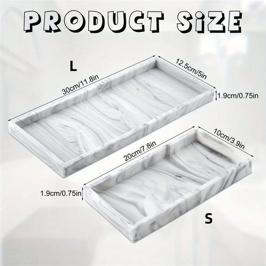 Soft Silicone Bathroom Tray Organizer