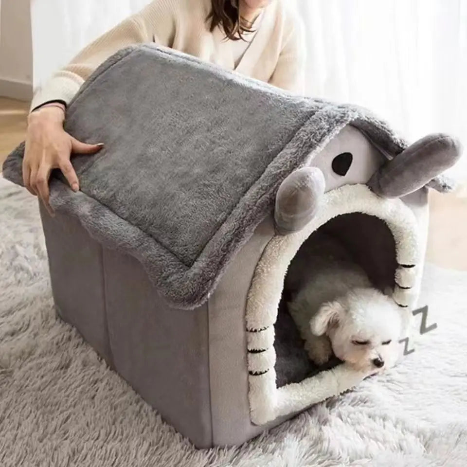 Warm Removable Pet House for Small Dogs & Cats