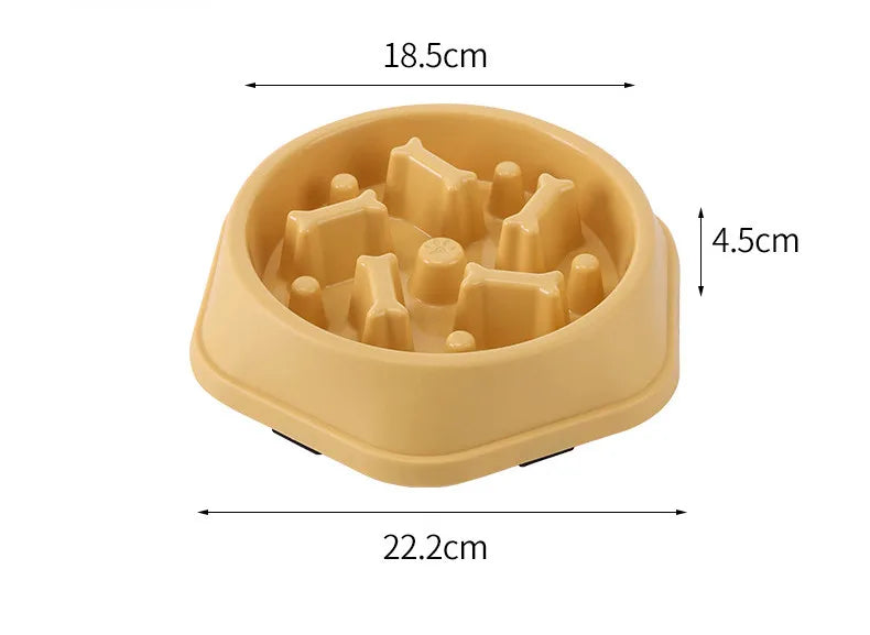 Slow Feeder Pet Bowl