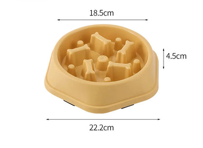 Slow Feeder Pet Bowl