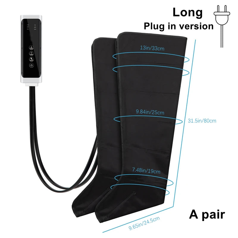 Air Compression Leg Massager Boots