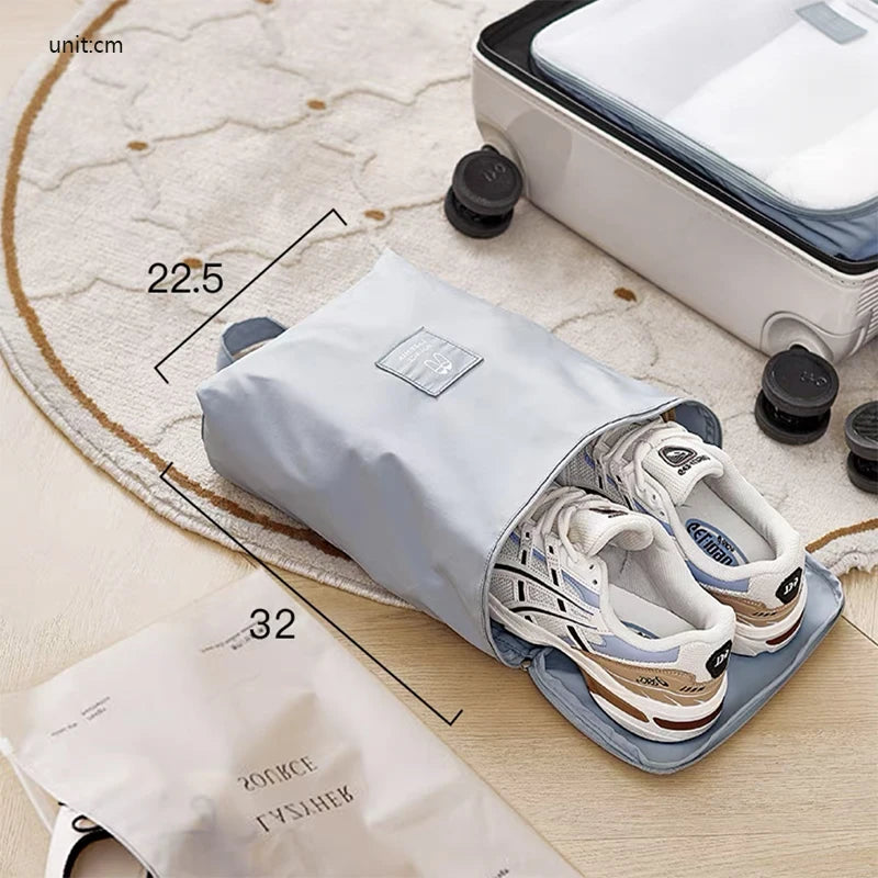 Portable Waterproof Travel Shoe Organizer Bag