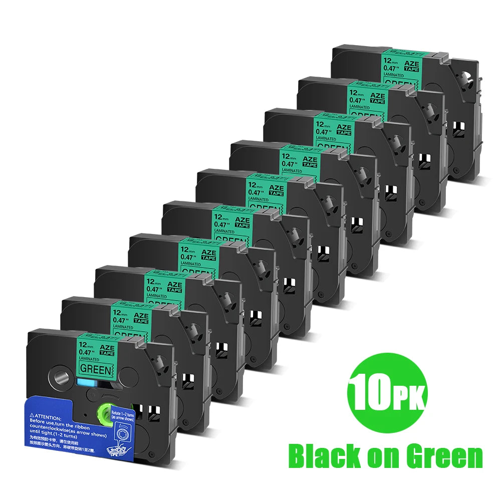 Laminated Label Tape for Brother Label Makers