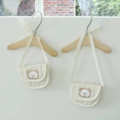Mini Pet Backpack – Cute Small Dog Storage Bag with Brooch Design