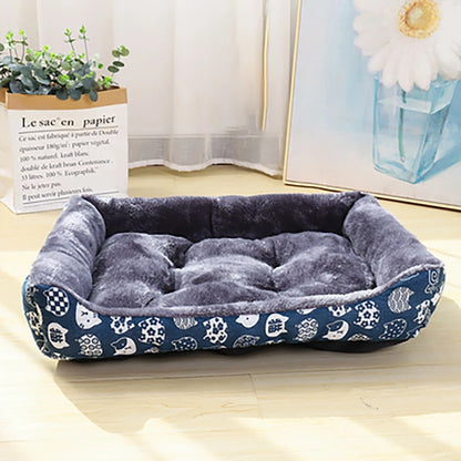 Orthopedic Plush Pet Sofa Bed