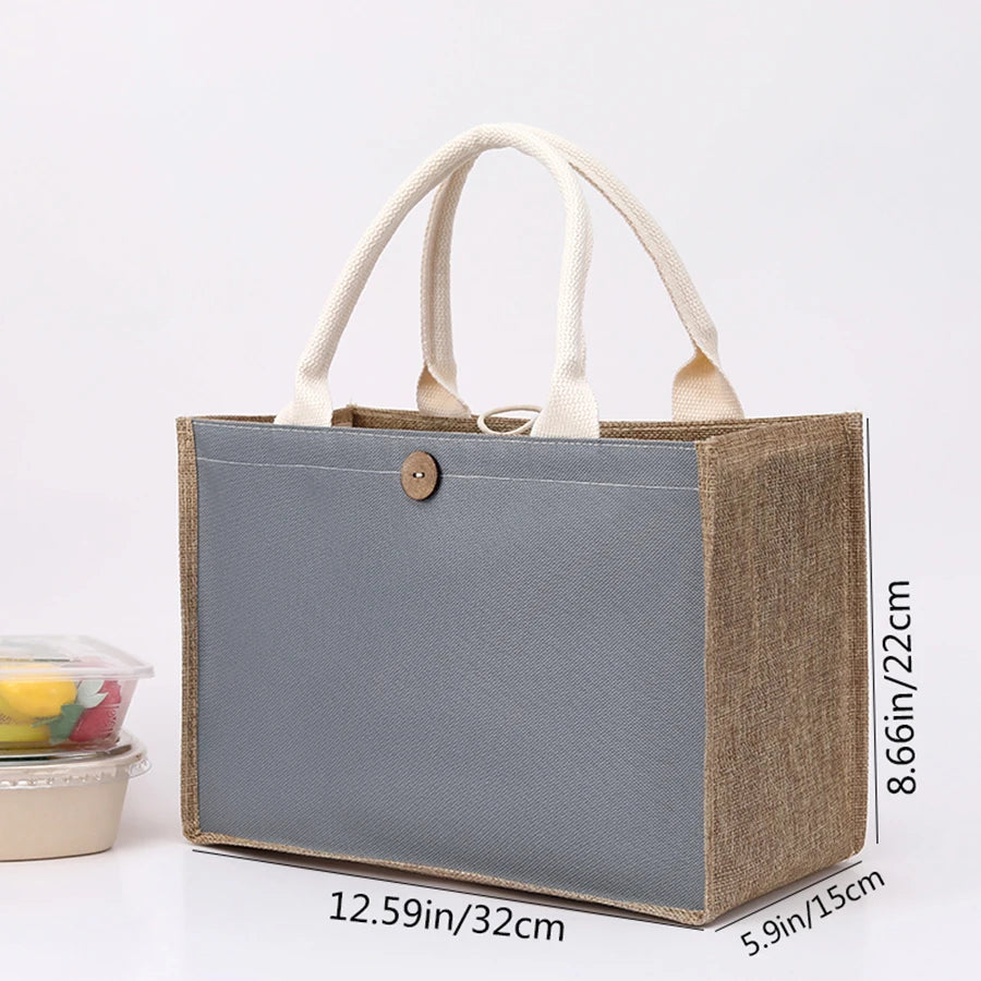 Canvas & Linen Everyday Tote Bag