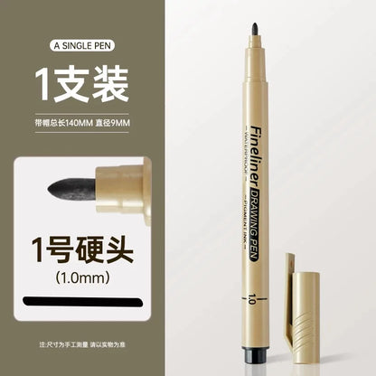 Waterproof Black Fineliner Drawing Pen