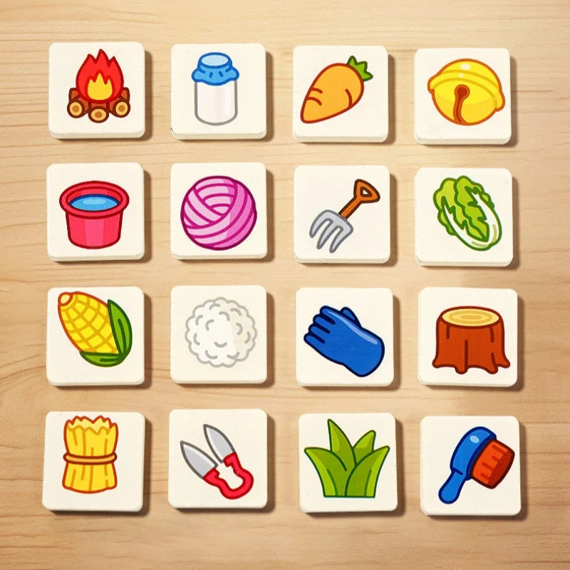 Wooden Sheep Strategy Board Game