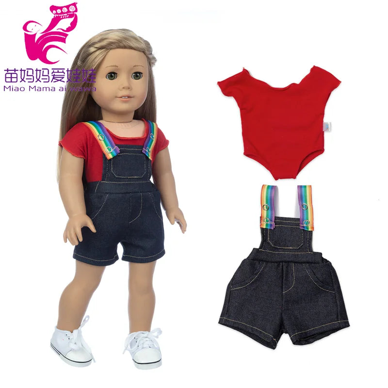 18 Inch  Baby Girl Doll Clothes