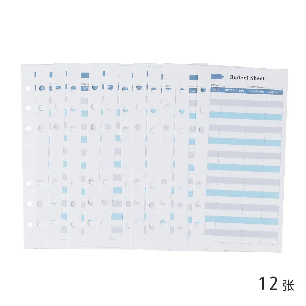 A6 Budget Planner Binder Set