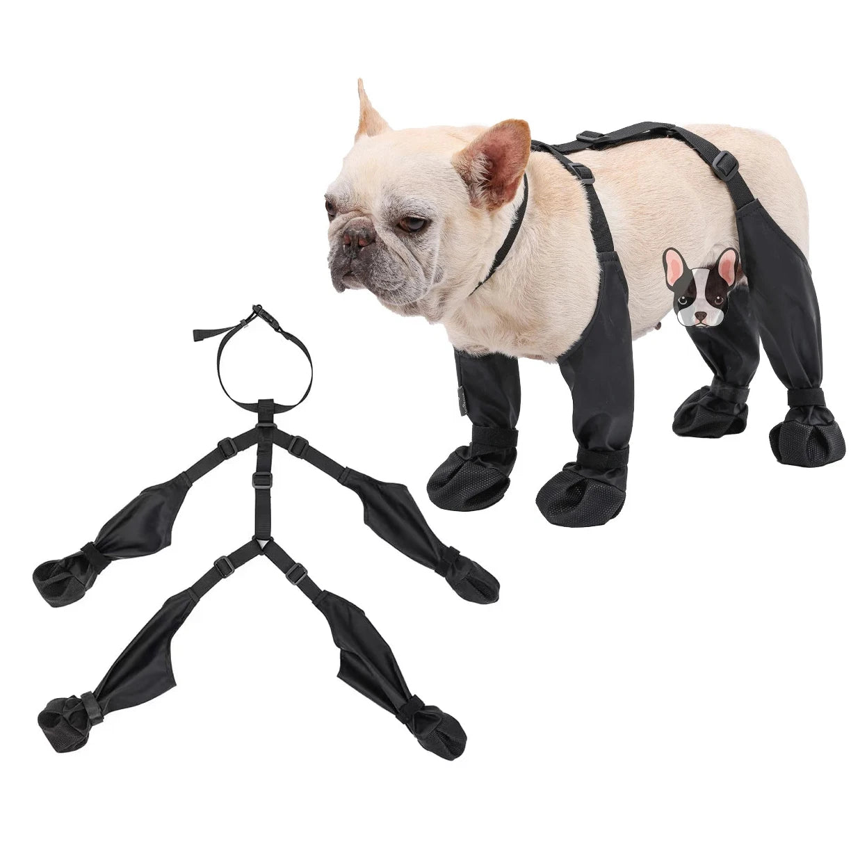 Waterproof Anti-Slip Dog Boots for Outdoor Protection
