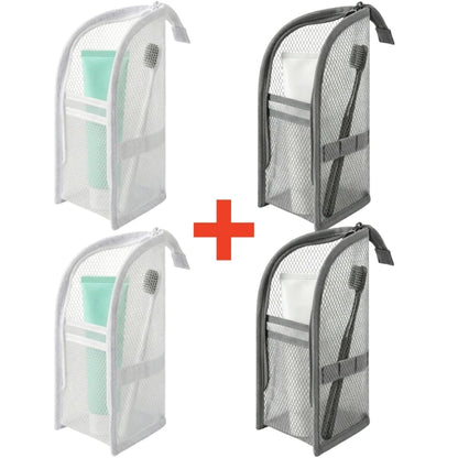 Standing Mesh Toiletry Travel Bag