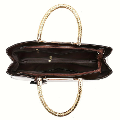 Patent Leather Evening Shoulder Bag