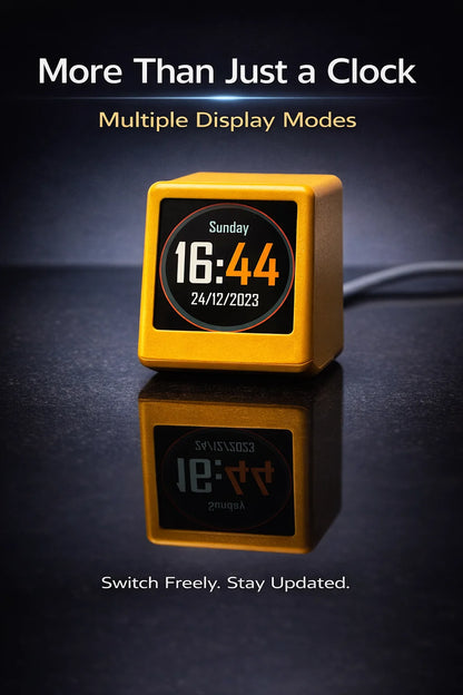Smart WiFi Market Monitor Clock