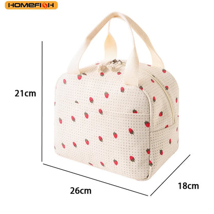 Floral Insulated Lunch Bag