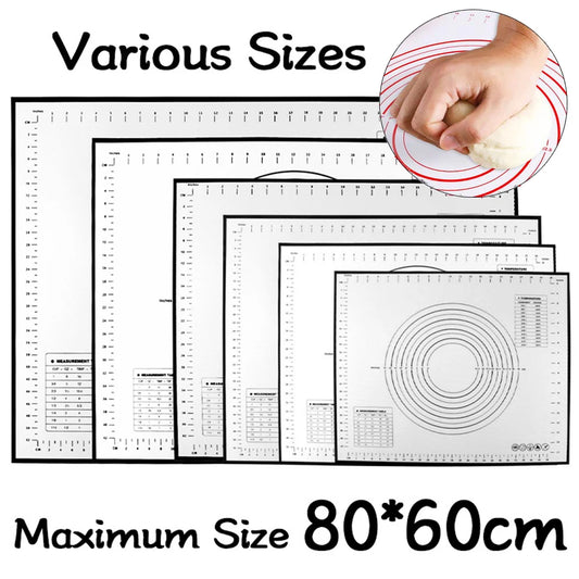 Fiberglass Silicone Baking Mat with Measurement Guide
