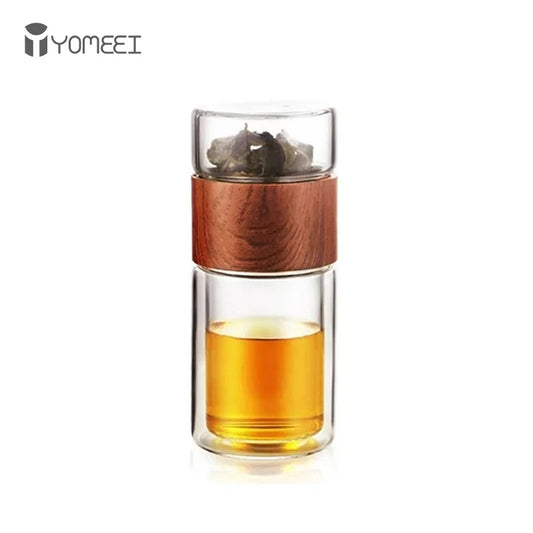240ml Glass Tea Infuser Bottle