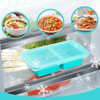 Silicone Freezer Meal Preparation  Molds