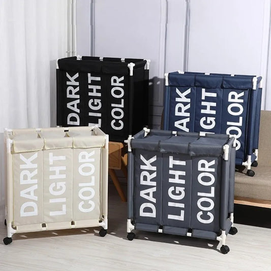 Foldable Rolling Laundry Sorter