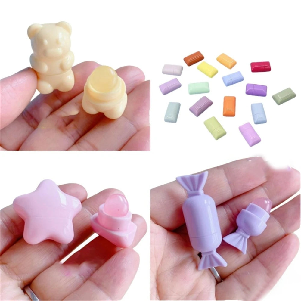 Cartoon Angled Silicone Beauty Brush