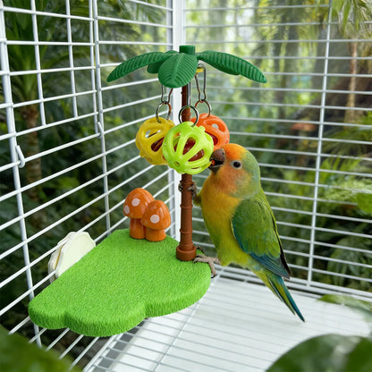 Tropical Bird Perch Platform Toy