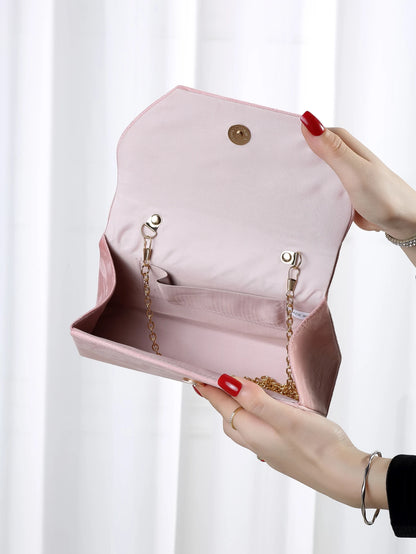 Velvet Evening Clutch Handbag