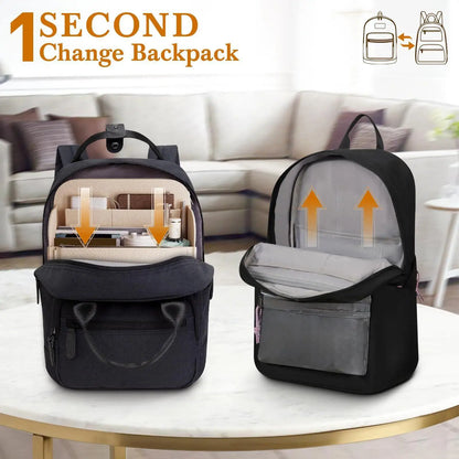 Lightweight Felt Backpack Organizer Insert