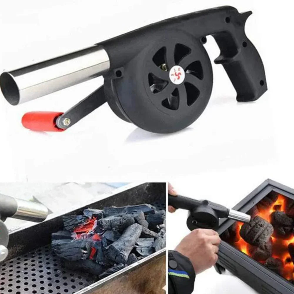 Portable Manual BBQ Hand Blower