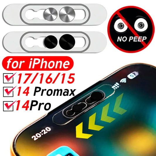 iPhone Dual Camera Privacy Cover Slider – Anti-Peep Lens Shield