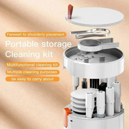 Electronics Air Blower & Cleaning Brush Kit