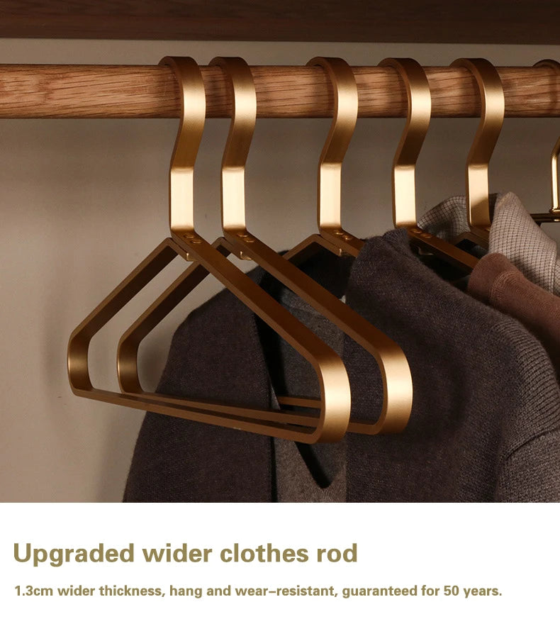 Aluminum Alloy Clothes Hangers Set