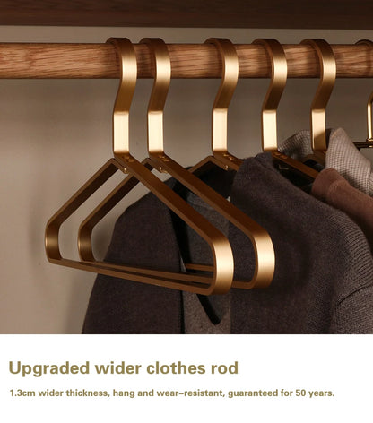 Aluminum Alloy Clothes Hangers Set