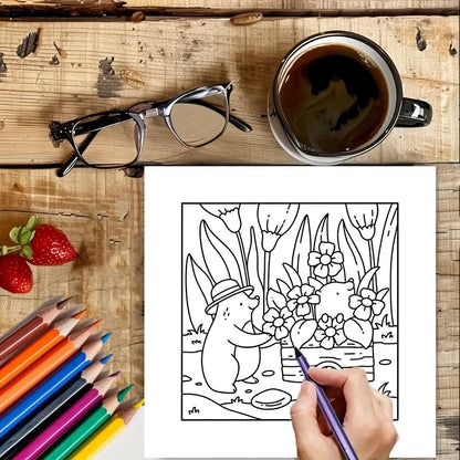Cutie Style Adult Coloring Book