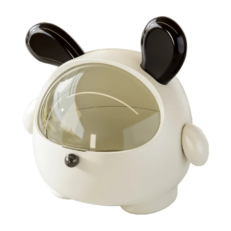 Decorative Flip-Lid Desktop Storage Box