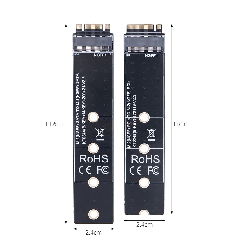 M.2 SSD Interface Extension Adapter Card