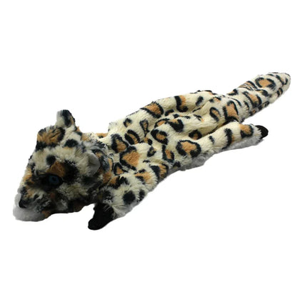 Plush Dog Chew Toy with Squeaker Animal Shape