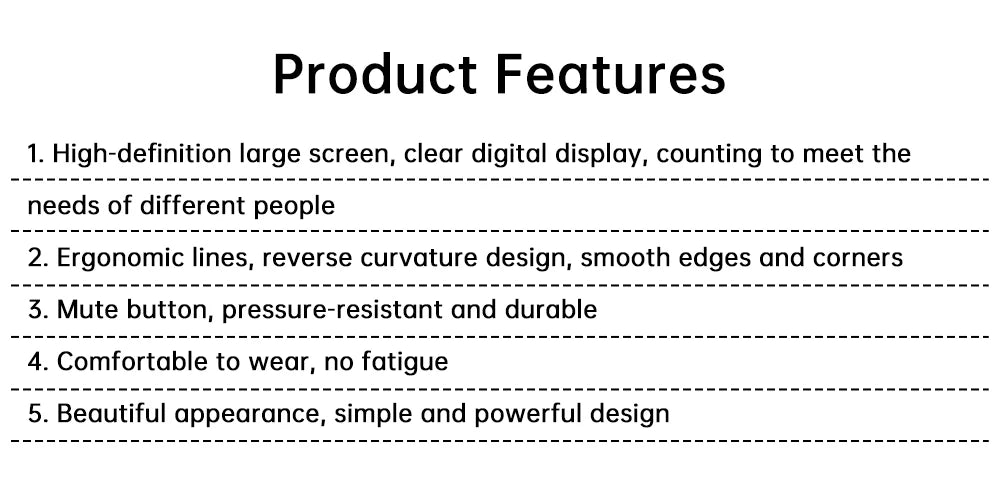 Digital Finger Ring Counter