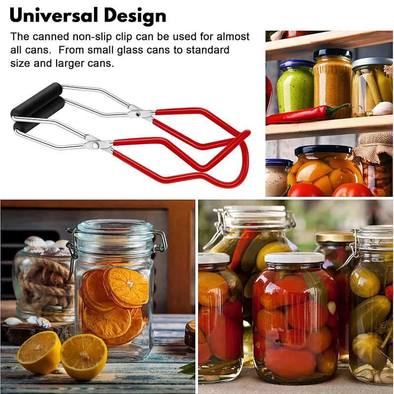 Stainless Steel Canning Jar Lifter Tongs